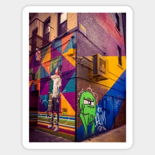 SoHo Street Art Graffiti Manhattan New York City Sticker